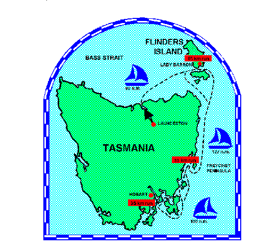 21st Hydro Tasmania Three Peaks Race photo copyright SW taken at  and featuring the  class