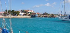 web Bonaire esplanade with dinghy wharf in the distance photo copyright BW Media taken at  and featuring the  class