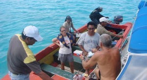web San Blas Ted talking to the Congreso General Kuna photo copyright BW Media taken at  and featuring the  class