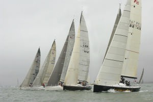IRC1 Start Jerry Otter’s Farr 45 Werewolf nearest to the camera © Eddie Mays - copyright http://www.eddiemays.com