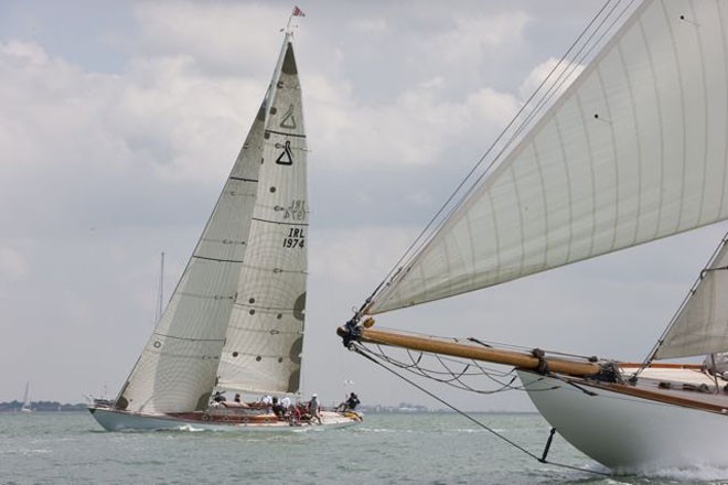 23nd July 2010 British Classic Yacht Club Panerai Cowes Regatta <br />
 <br />
Picture shows the Spirit 54 