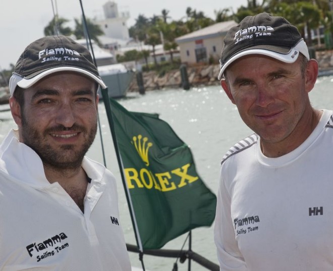 Farr 40 Worlds 2010 Alessandro Barnaba (left) and Ray Davies (right), FIAMMA   <br />
 ©  Rolex/Daniel Forster http://www.regattanews.com