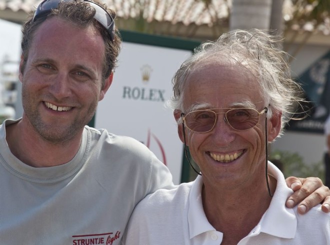 Jes Gram Hansen (left) and Wolfgang Schaefer (right), STRUNTJE LIGHT  ©  Rolex/Daniel Forster http://www.regattanews.com