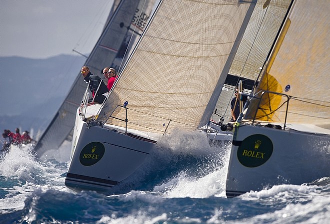 Mini-Maxis at the start line ©  Rolex/ Kurt Arrigo http://www.regattanews.com
