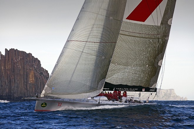 Tasman Island - 2010 Rolex Sydney Hobart Race &copy;  Rolex/Daniel Forster http://www.regattanews.com