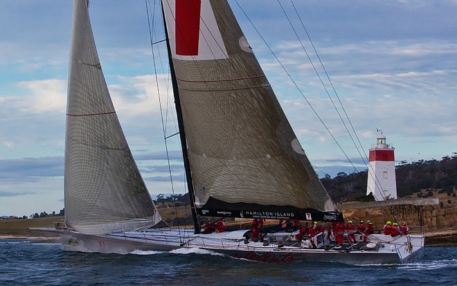 Tasman Island - 2010 Rolex Sydney Hobart Race &copy;  Rolex/Daniel Forster http://www.regattanews.com