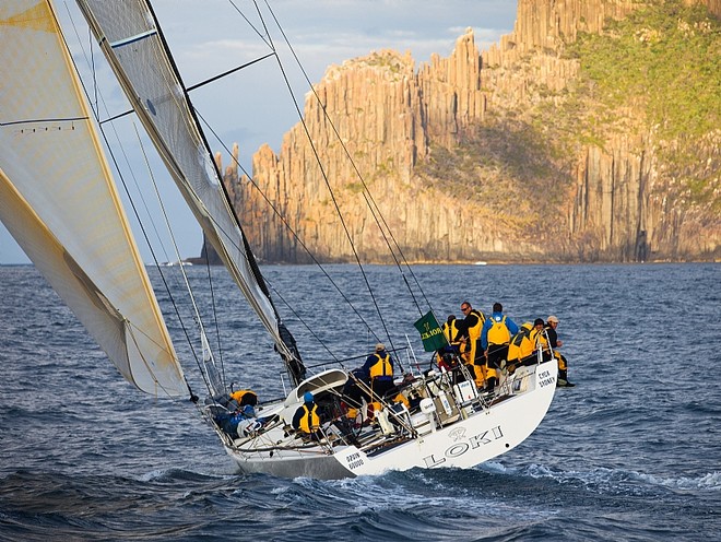 Tasman Island - 2010 Rolex Sydney Hobart Race &copy;  Rolex/Daniel Forster http://www.regattanews.com