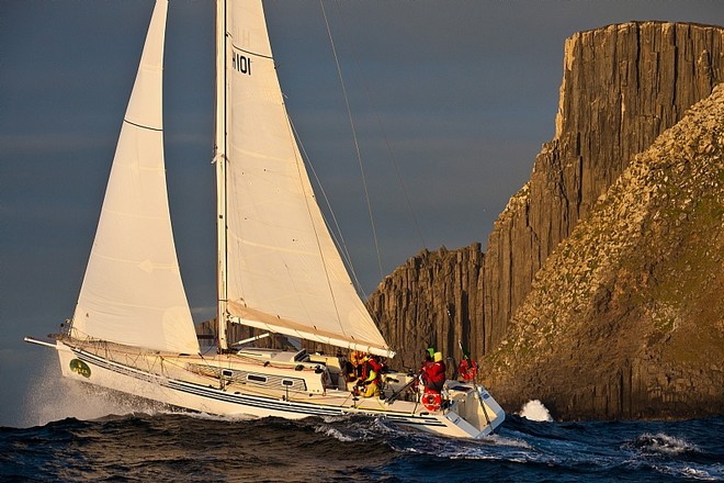 Tasman Island - 2010 Rolex Sydney Hobart Race &copy;  Rolex/Daniel Forster http://www.regattanews.com