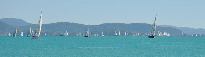 The fleet racing in Pioneer Bay - Anna Bowman - Meridien Marinas Airlie Beach Race Week © Various Photographers.