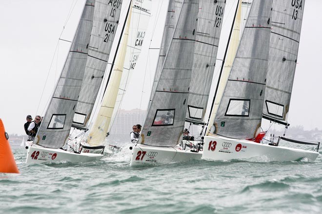 Audi Melges 20 Miami Winter Series Event No. 3 © 2010 JOY / International Audi Melges 20 Class Association http://melges20.com/
