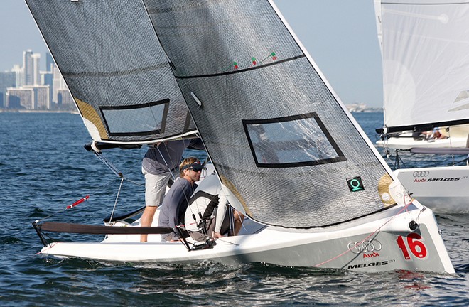 2010 Audi Melges 20 Miami Winter Series Event No. 2  © 2010 JOY / International Audi Melges 20 Class Association http://melges20.com/