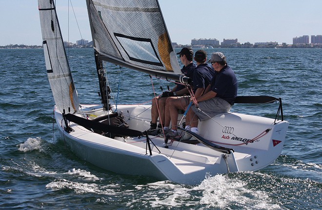 2010 Audi Melges 20 Miami Winter Series Event No. 2  © 2010 JOY / International Audi Melges 20 Class Association http://melges20.com/