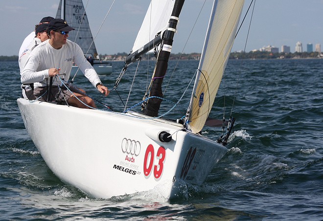 2010 Audi Melges 20 Miami Winter Series Event No. 2  © 2010 JOY / International Audi Melges 20 Class Association http://melges20.com/