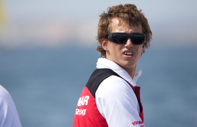 YANMAR racing David Gilmour ( son of Skipper Peter Gilmour )In action   during the  World match racing tour in France first stop in the World match tour    , France 6th April 2010 photo by Brendon O’Hagan/Subzero images © Gareth Cooke Subzero Images/Monsoon Cup http://www.monsooncup.com.my