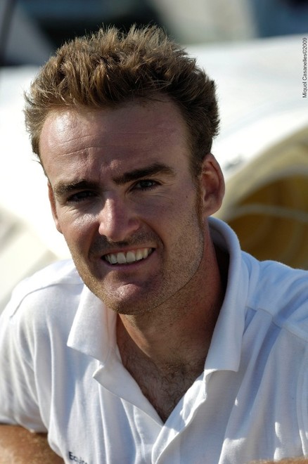 Ludovic Aglaor - Barcelona World Race © ACEA - Photo Gilles Martin-Raget http://photo.americascup.com/