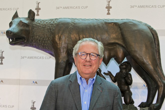 Roma, 06/05/10<br />
34 America’s Cup<br />
Press Conference<br />
Bruno Trouble (Louis Vuitton) © Carlo Borlenghi / www.carloborlenghi.com