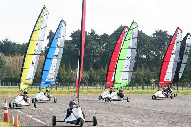 blokart racing at Ardmore © Marg Murray
