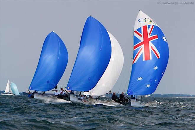 The 49er is on of the ISAF’s most telegenic classes and has led the way for many of the changes in the Olympic regatta © Kieler Woche www.KielerWoche.de