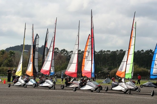 blokart racing at Ardmore © Marg Murray