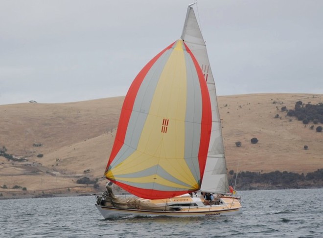 At the age of 81, Grahame Inglis will be skipper Rouseabout in the RYCT Winter Series on the River Derwent. ©  Andrea Francolini Photography http://www.afrancolini.com/
