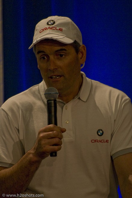 RC Agrees with the excitment that racing in real wind would bring to the Cup - BMW Oracle AC Victory tour © Erik Simonson/ h2oshots.com