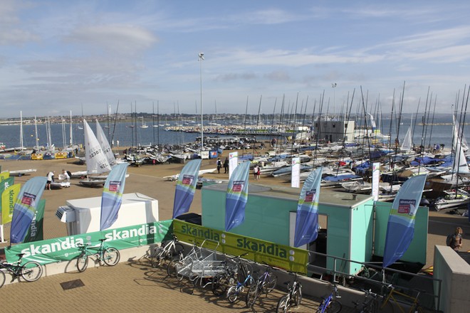 Scenes from the boatpark  at the 2010 Skandia Sail For Gold Regatta © Natalie McDowell