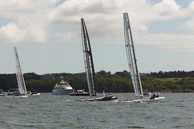 Day 2: L-R, Alpha, Canaan and Orion © Christophe Launay