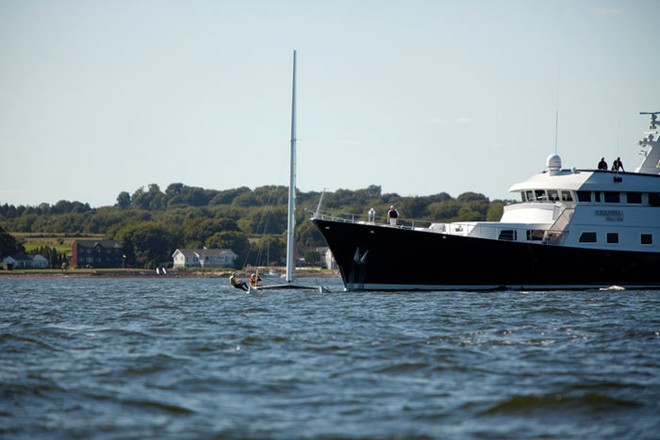  A Newport moment. © Christophe Launay