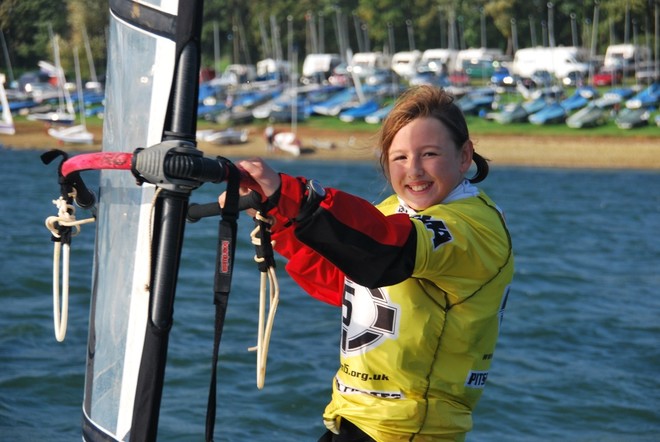 Smiling member of the Pitsford Pirates (Emma Slater) © RYA http://www.rya.org.uk