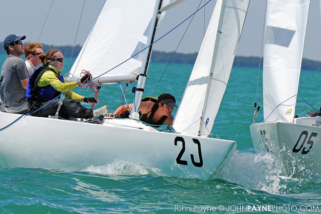 Etchells Jaguar Series Mid Winter Championship Miami © John Payne http://www.johnpaynephoto.com