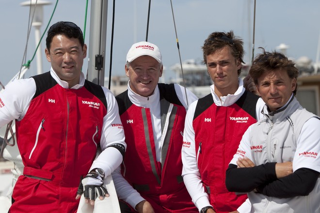 France Match Race - Training Day - Peter Gilmour and crew © Gareth Cooke Subzero Images/Monsoon Cup http://www.monsooncup.com.my
