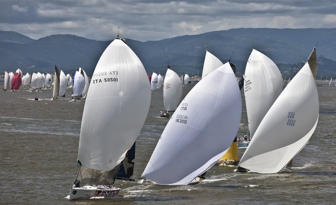 Giraglia Rolex Cup 2010 - Start in St Tropez © Carlo Borlenghi / www.carloborlenghi.com