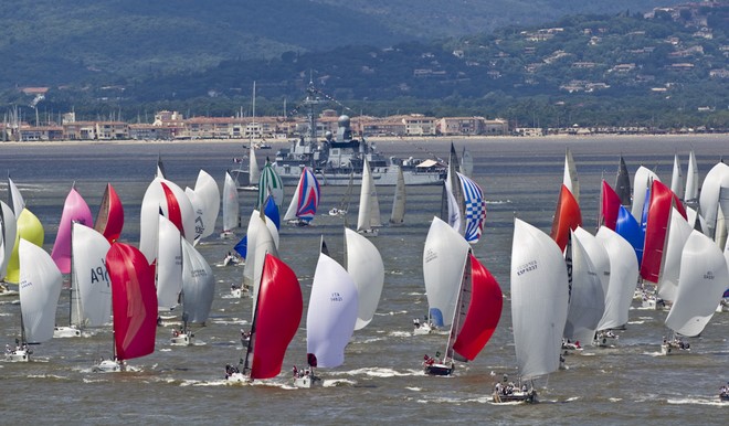 Giraglia Rolex Cup 2010 - Start in St Tropez © Carlo Borlenghi / www.carloborlenghi.com
