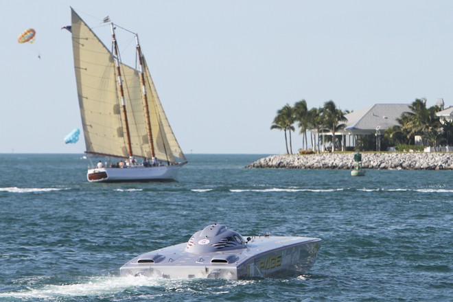 Super Boat Friday - Great Action in Key West  © Super Boat International
