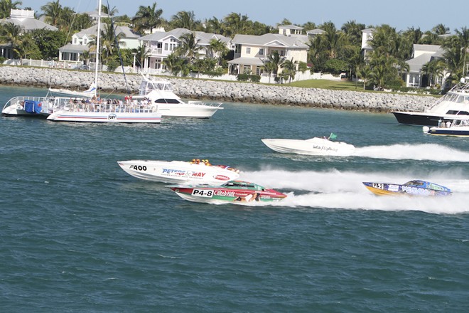 Super Boat Friday - Great Action in Key West  © Super Boat International