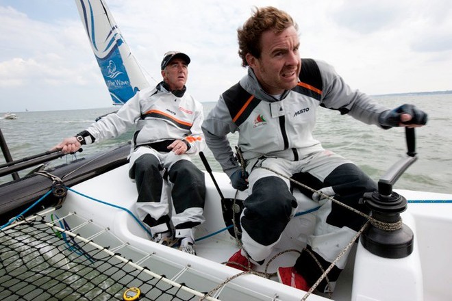 Loick and Mark © Lloyd Images/Oman Sail http://www.omansail.com