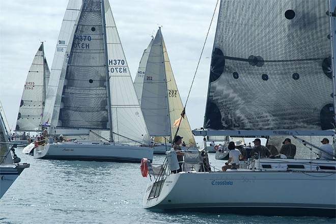 Performance Racing start - Meridien Marinas Airlie Beach Race Week 2010 © Teri Dodds http://www.teridodds.com