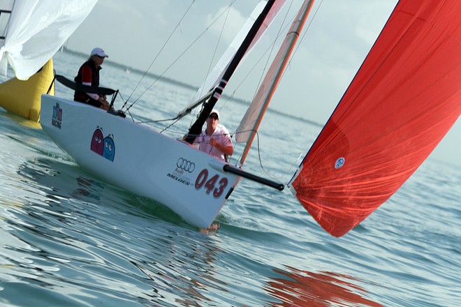 Ryan DeVos, Volpe © 2010 JOY / International Audi Melges 20 Class Association http://melges20.com/