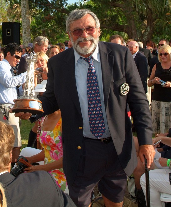 One of Peter Rebovich’s biggest trophies was the inaugural North Rock Beacon Trophy. © Talbot Wilson