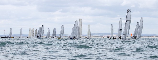 ENGLAND, Hayling Island, 17th July 2010, International 14 POW Week, POW Cup.  © Ian Roman http://www.ianroman.com