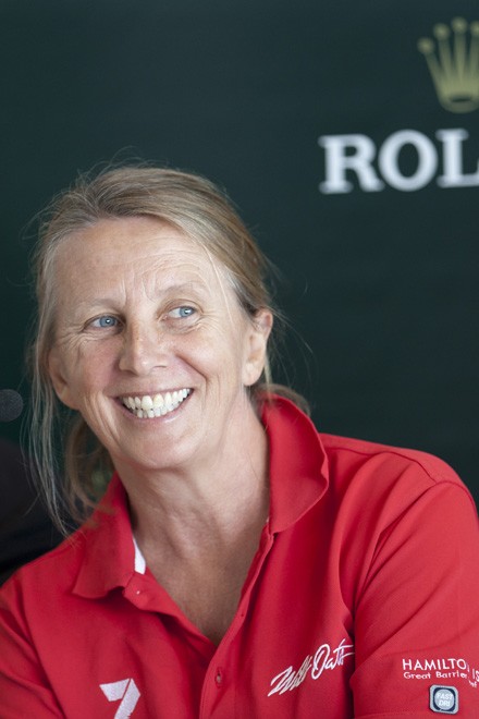 Adrienne Cahalan -<br />
Rolex Sydney to Hobart 2010  &copy;  Andrea Francolini / Rolex http://www.afrancolini.com