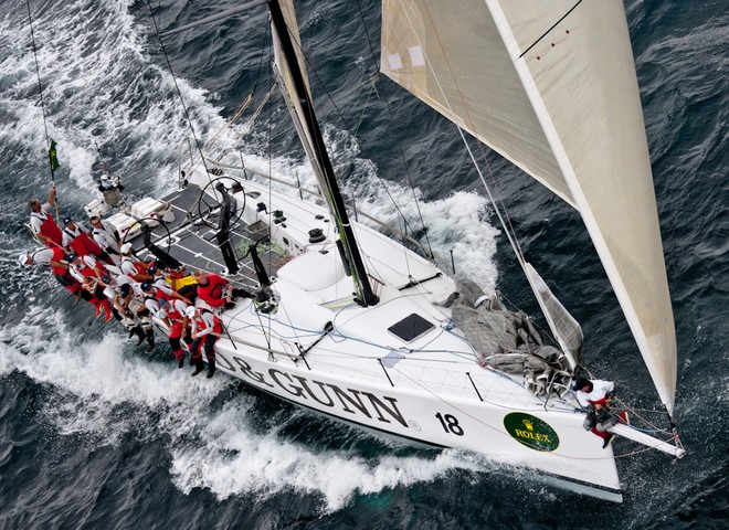 RODD & GUNN WEDGETAIL, Sail n: AUS 11888, Owner: Bill Wild, State: QLD, Division: IRC, Design: Reichel Pugh<br />
Rolex Sydney Hobart Yacht Race Start ©  Rolex / Carlo Borlenghi http://www.carloborlenghi.net