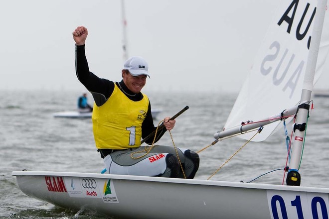 Tom Slingsby in the SLAM Dinghy range © Australian Sailing Team