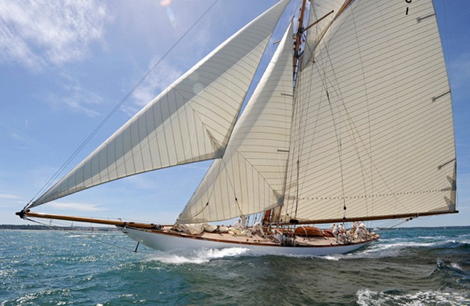 Westward Cup Regatta, Cowes Isle of Wight. July 6 2010<br />
Mariquita. ©  Rick Tomlinson http://www.rick-tomlinson.com