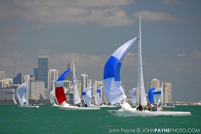 Etchells Jaguar Series Mid Winter Championship Miami © John Payne http://www.johnpaynephoto.com