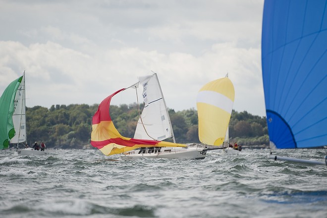  The 2010 J/80 World Championship, hosted by Sail Newport and Ida Lewis Yacht Club, Newport, RI.<br />
 Race day 3