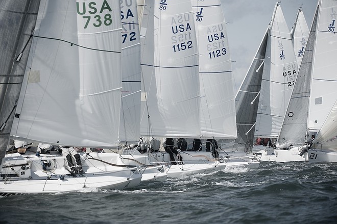  The 2010 J/80 World Championship, hosted by Sail Newport and Ida Lewis Yacht Club, Newport, RI.<br />
 Race day 3