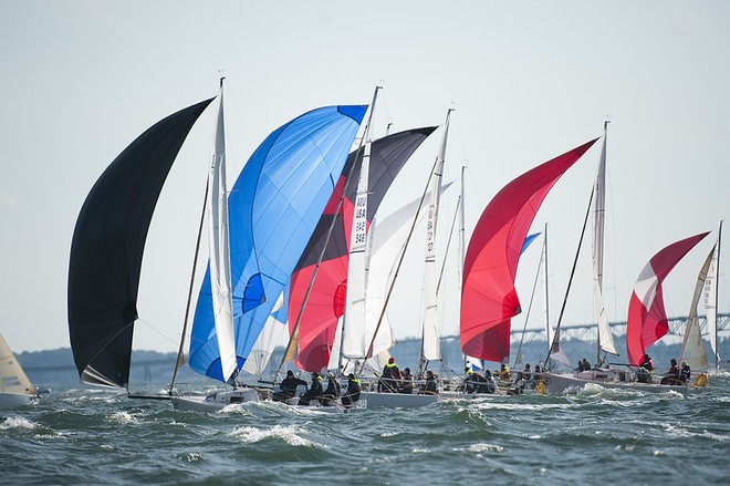  The 2010 J/80 World Championship, hosted by Sail Newport and Ida Lewis Yacht Club, Newport, RI.<br />
 Race day 3