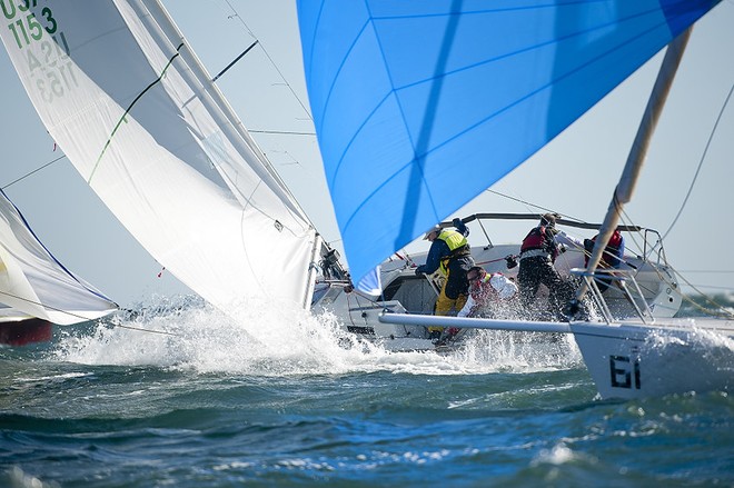  The 2010 J/80 World Championship, hosted by Sail Newport and Ida Lewis Yacht Club, Newport, RI.<br />
 Race day 4 and back outside today with some spectacular sailing conditions and sailing to be seen. This image belongs to  ©WWW.OUTSIDEIMAGES.COM <br />
Photo Credit must read © PAUL TODD/OUTSIDEIMAGES.COM or a 50 Euro fee is charge &copy; Paul Todd/Outside Images http://www.outsideimages.com