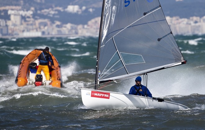 Finn class - Day 3, Princess Sofia Trophy, Palma 2010 © Nico Martinez http://www.nicomartinez.com